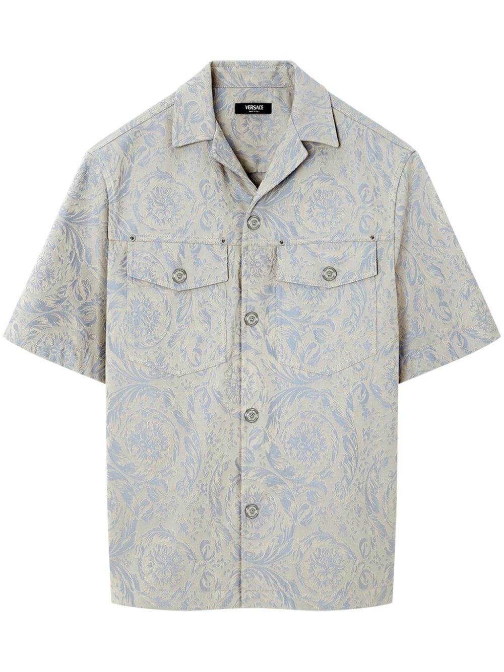 Versace  Barocco jacquard shirt
