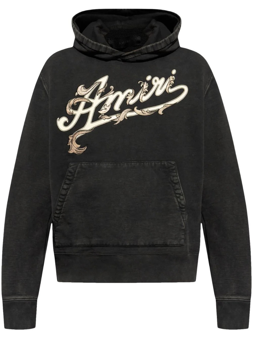 AMIRI  logo-print cotton hoodie