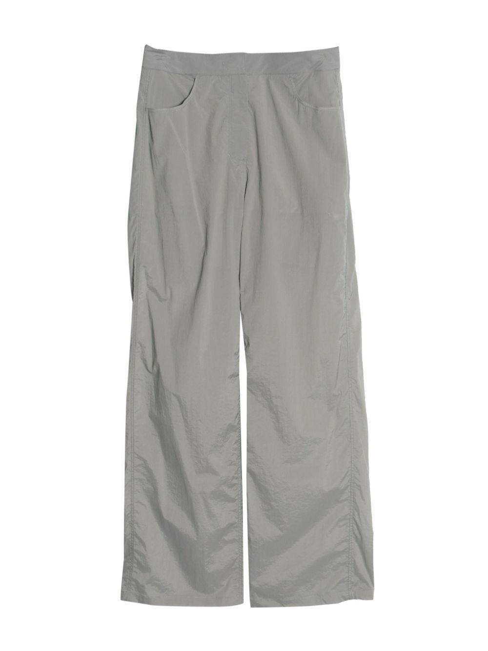 Amomento reversible flared trousers