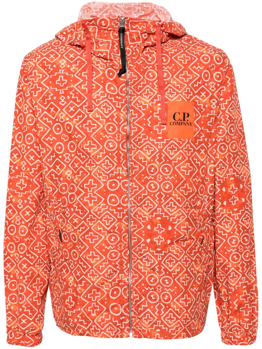 C.P. Company  Inca-print hooded jacket