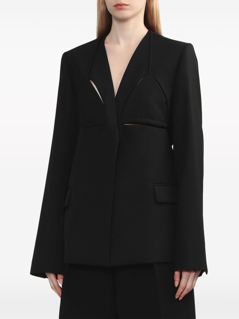 Botter  cut-out detailed blazer