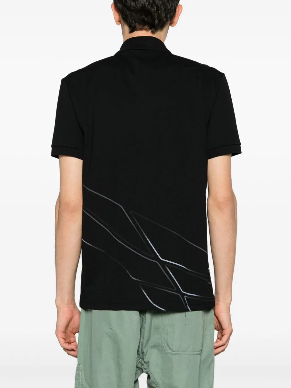 BOSS logo-appliqué polo shirt