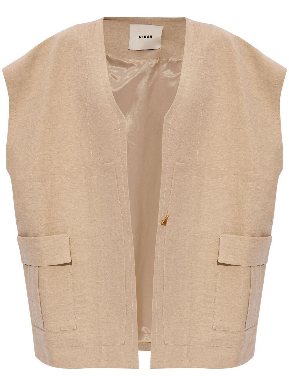 AERON  Clearwater open-front waistcoat