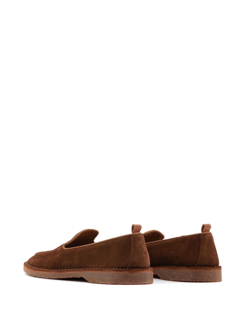 Buttero Argentario slip-on suede loafers