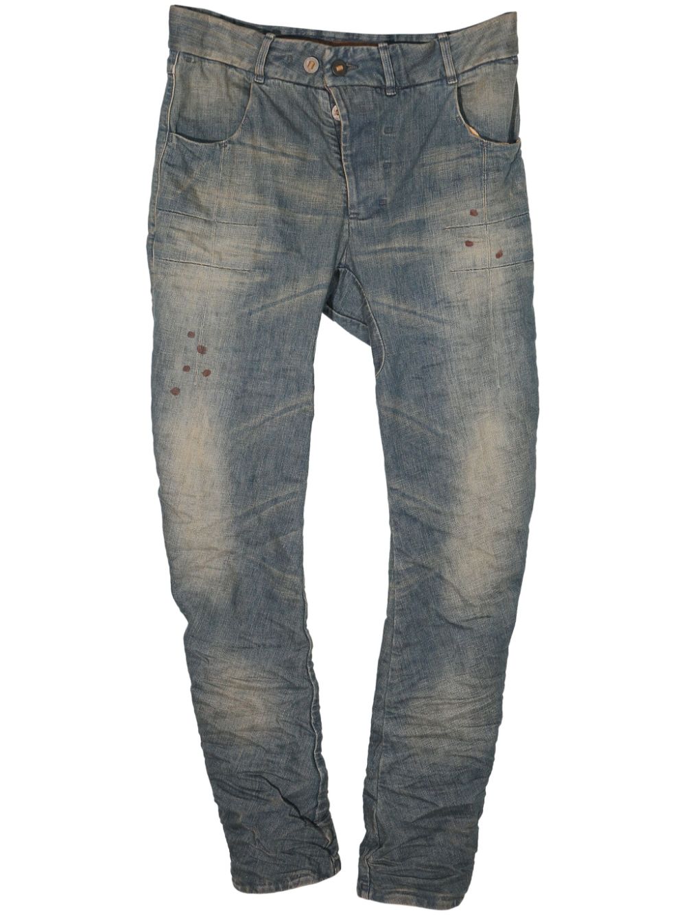 Boris Bidjan Saberi  mid-rise slim-fit jeans