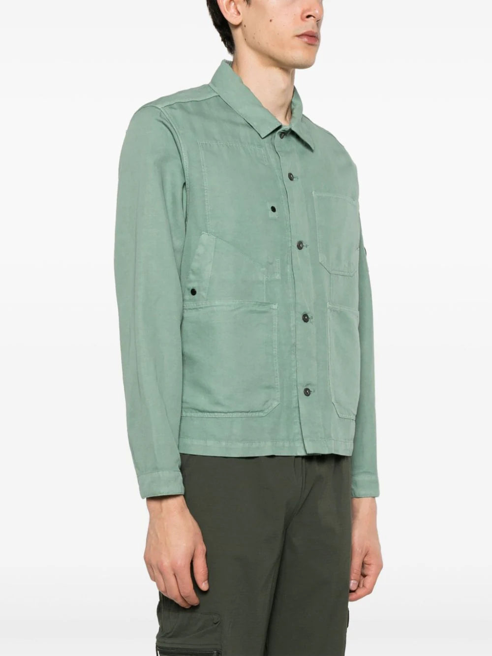 C.P. Company  Lens-detail long-sleeve shirt
