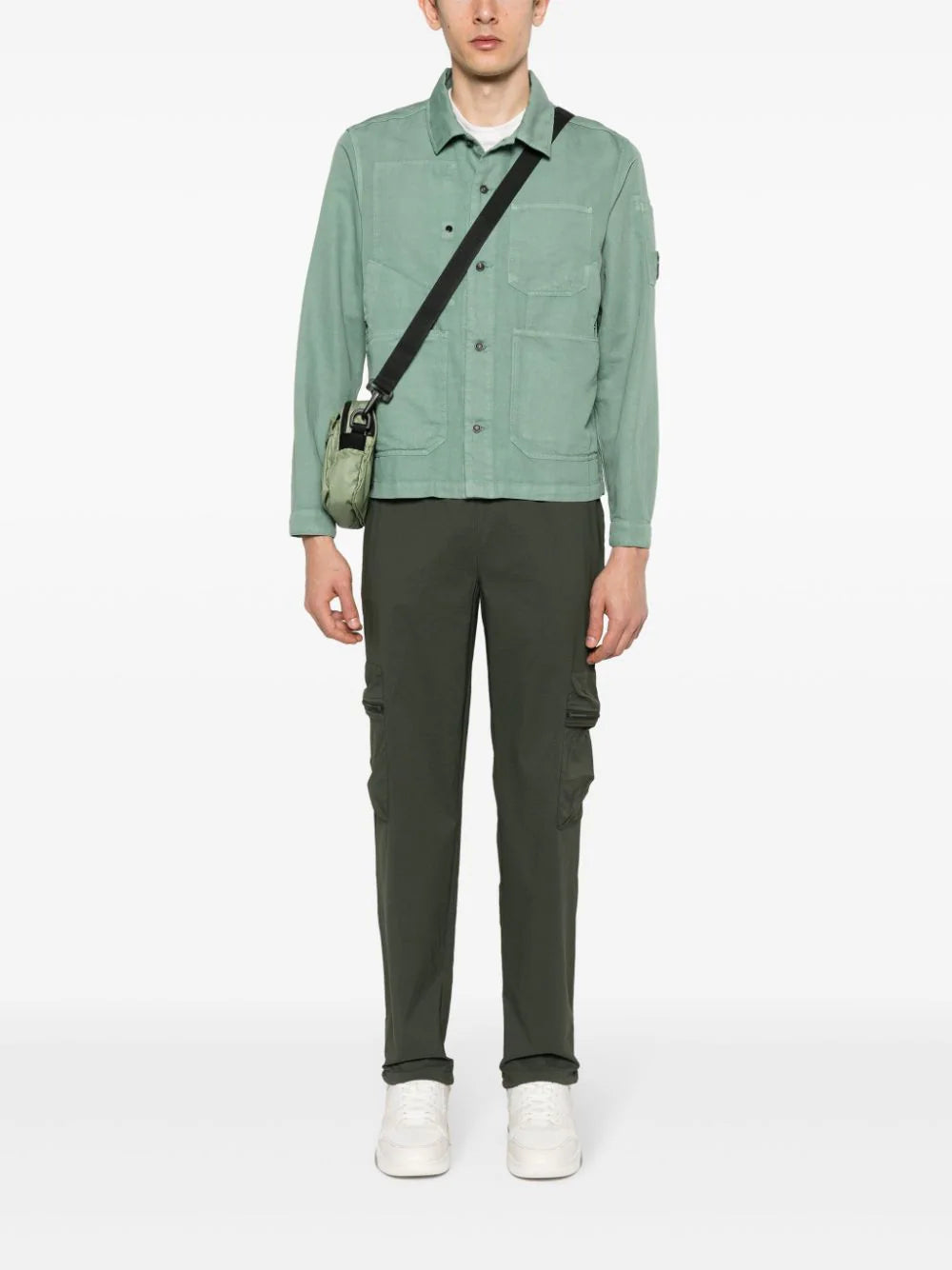 C.P. Company  Lens-detail long-sleeve shirt