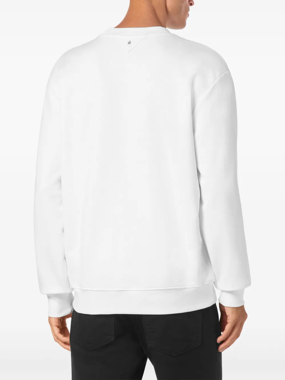 Billionaire  logo-appliqué cotton sweatshirt