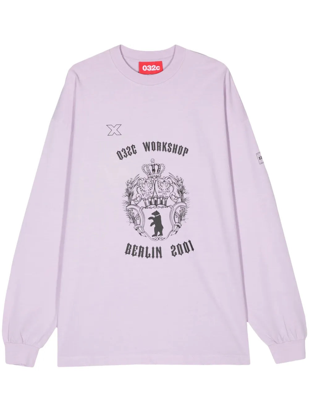 032c  logo-print sweatshirt