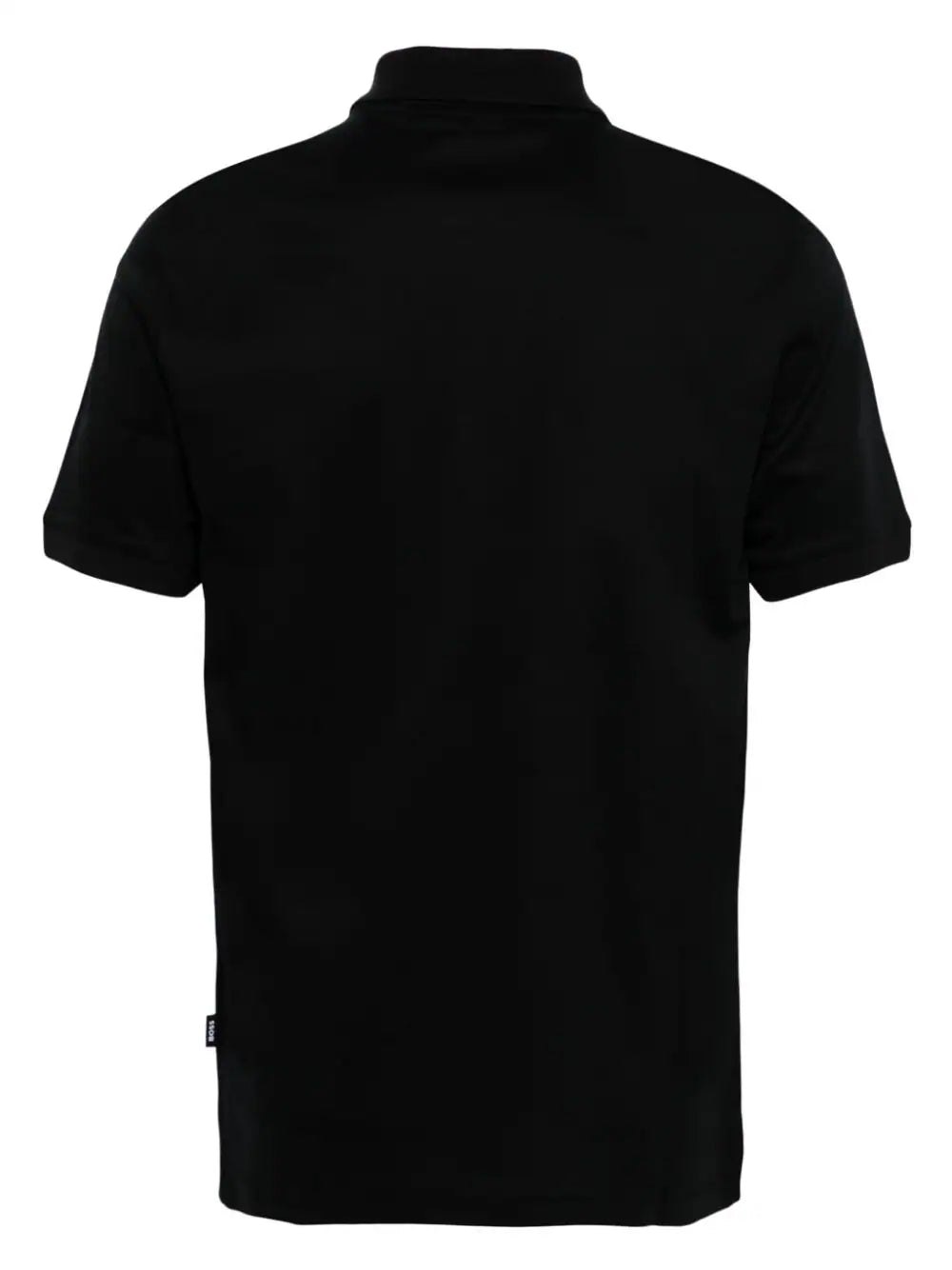 BOSS zip-up polo shirt