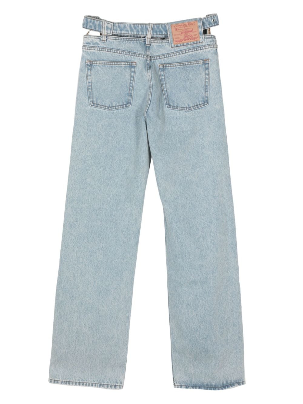 Y/Project  belted wide-leg jeans