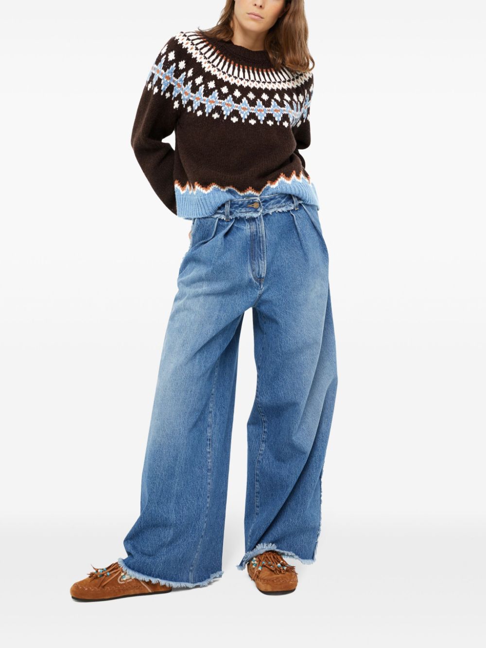 Alanui  Sweet Winter virgin-wool jumper