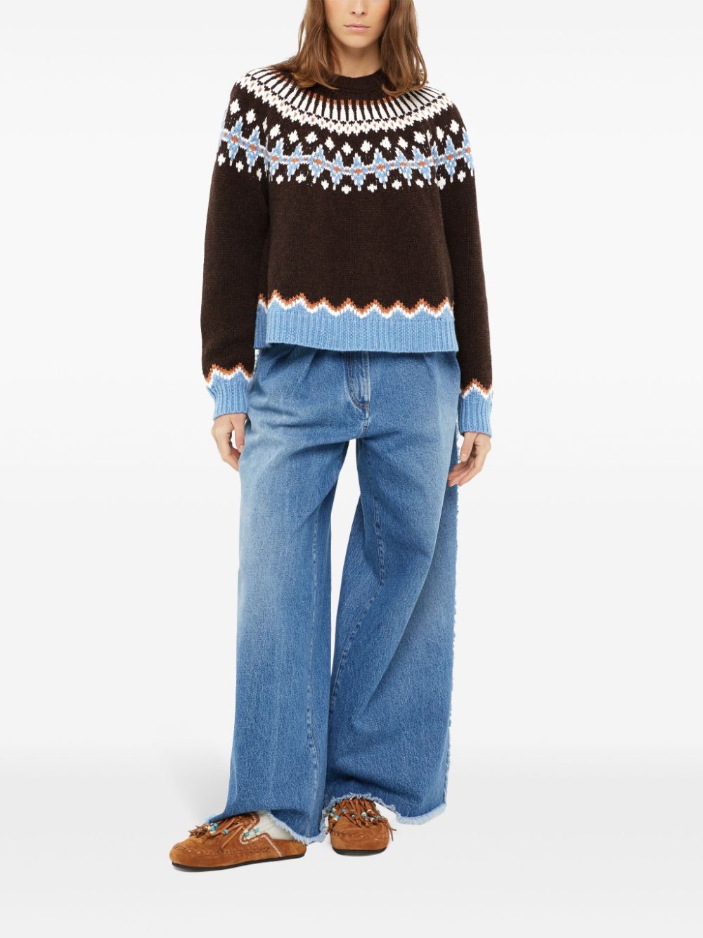 Alanui  Sweet Winter virgin-wool jumper