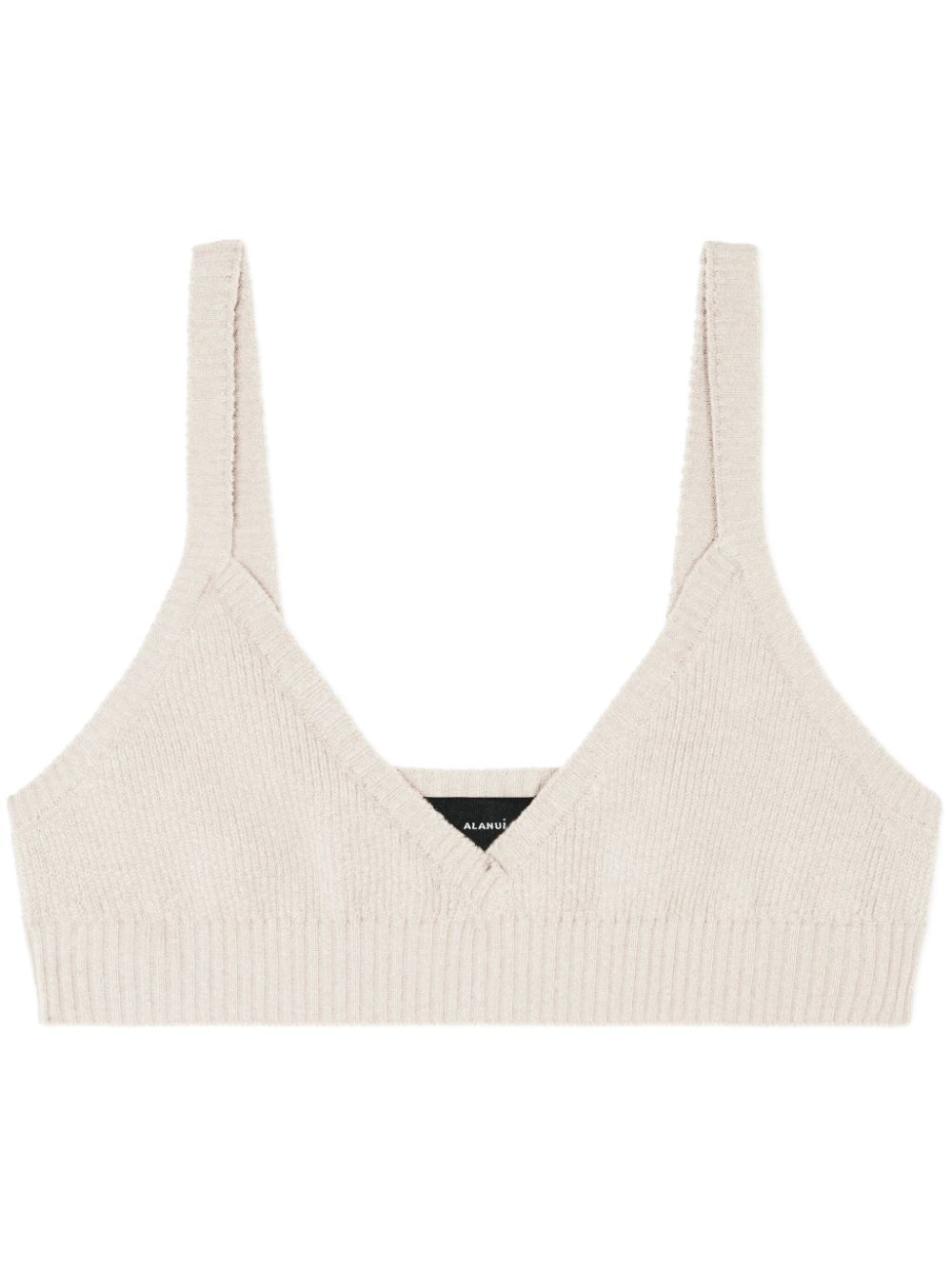 Alanui  knitted cashmere bralette