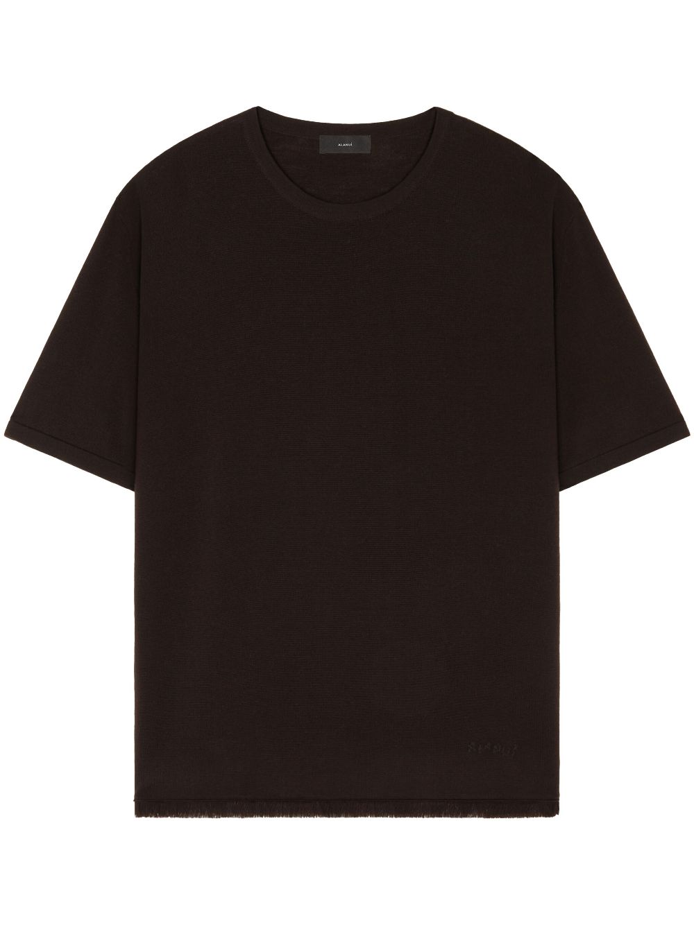 Alanui  virgin wool knit T-shirt