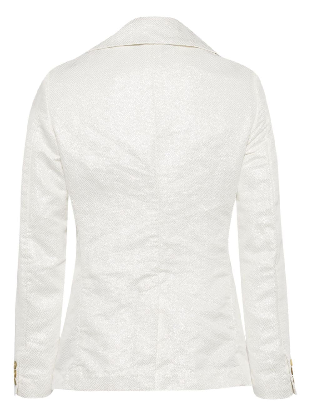 Black Comme Des Garçons  houndstooth single-breasted blazer