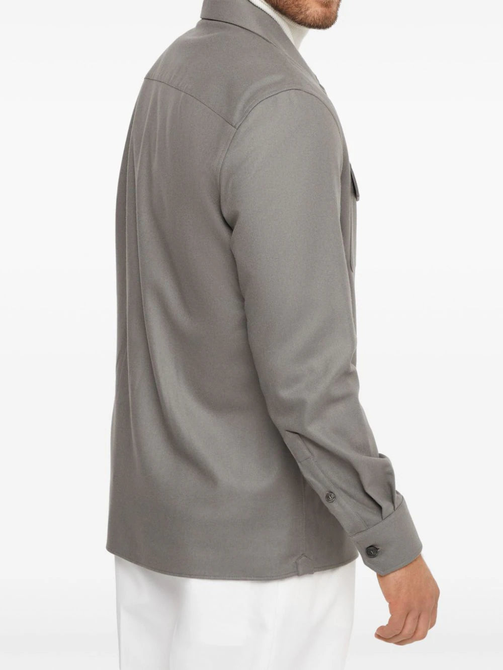 Brunello Cucinelli  camp-collar long-sleeve shirt
