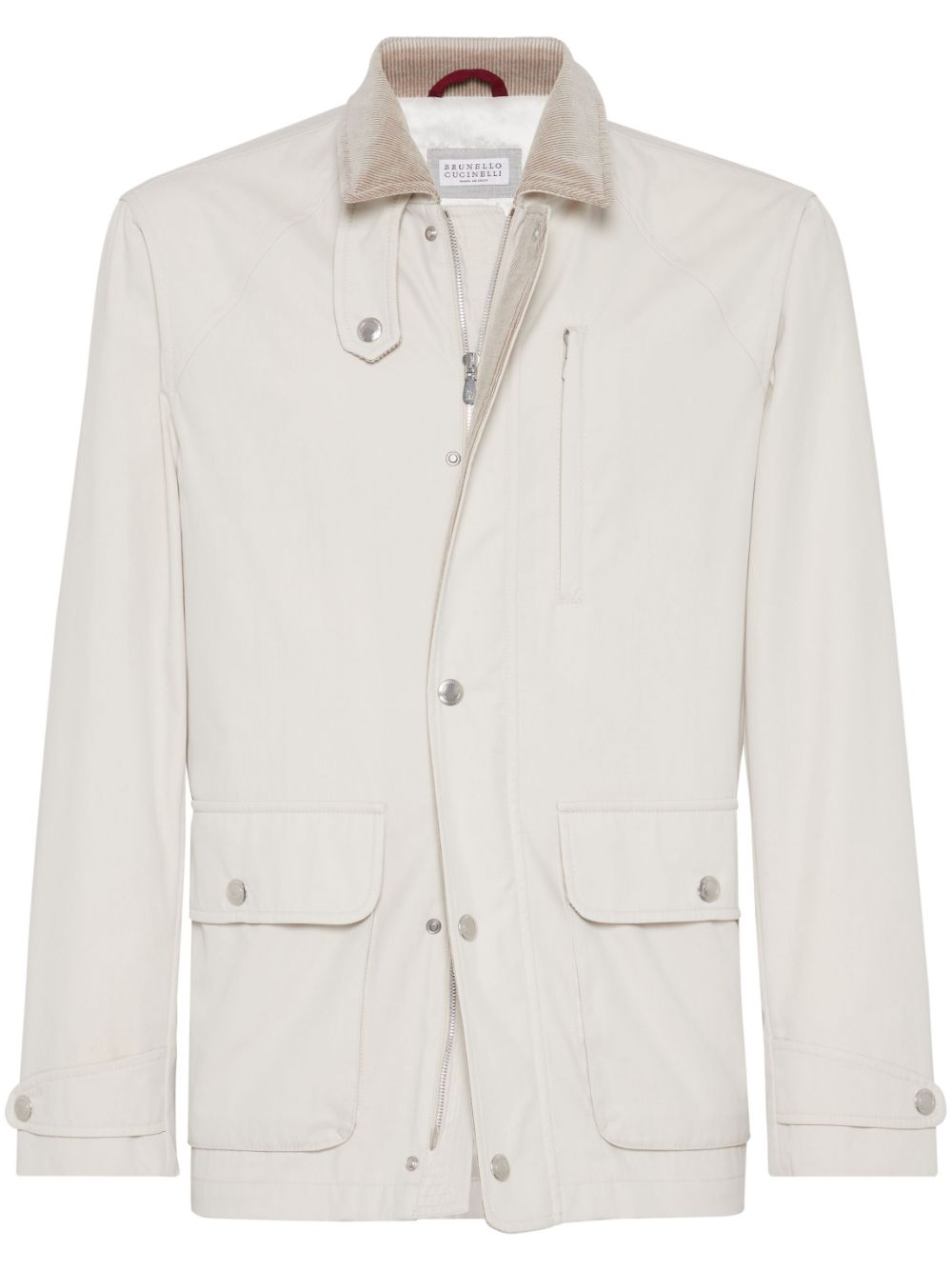 Brunello Cucinelli  water-resistant shirt jacket
