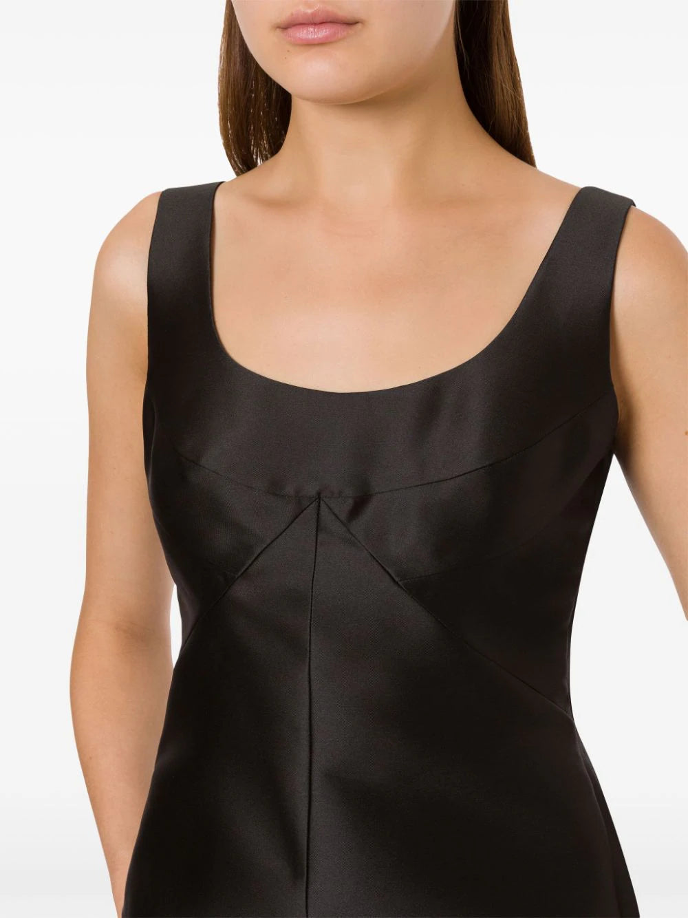 Alberta Ferretti  panelled satin top