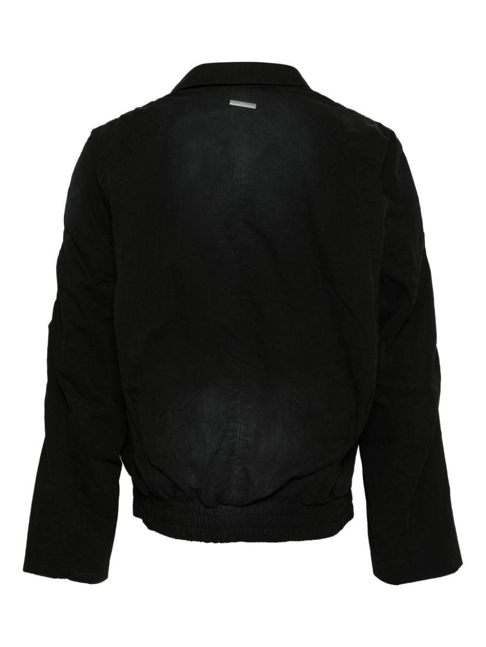 C2h4 faded-effect cotton blazer