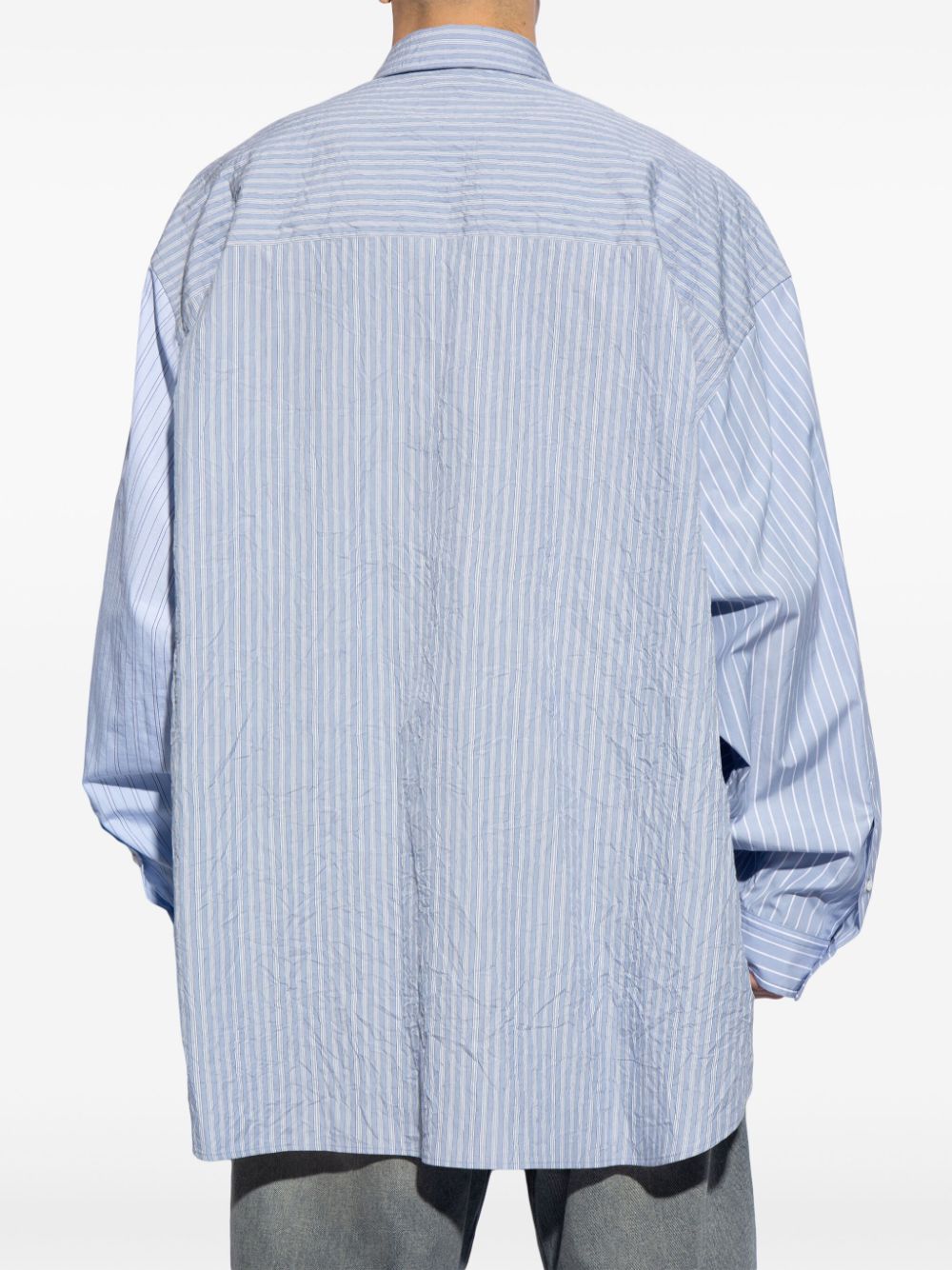 Balenciaga striped cotton shirt