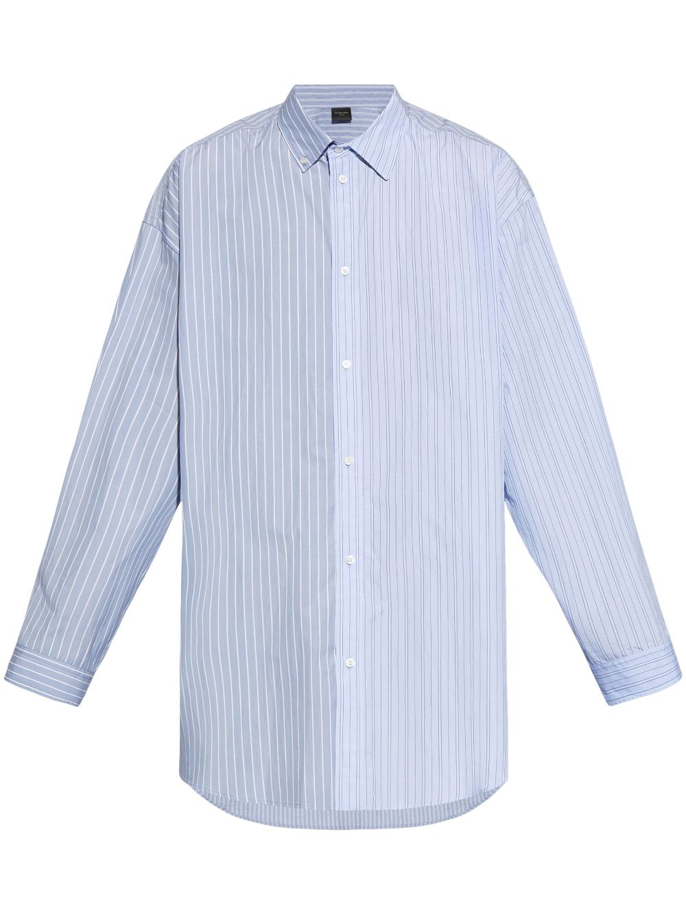 Balenciaga striped cotton shirt