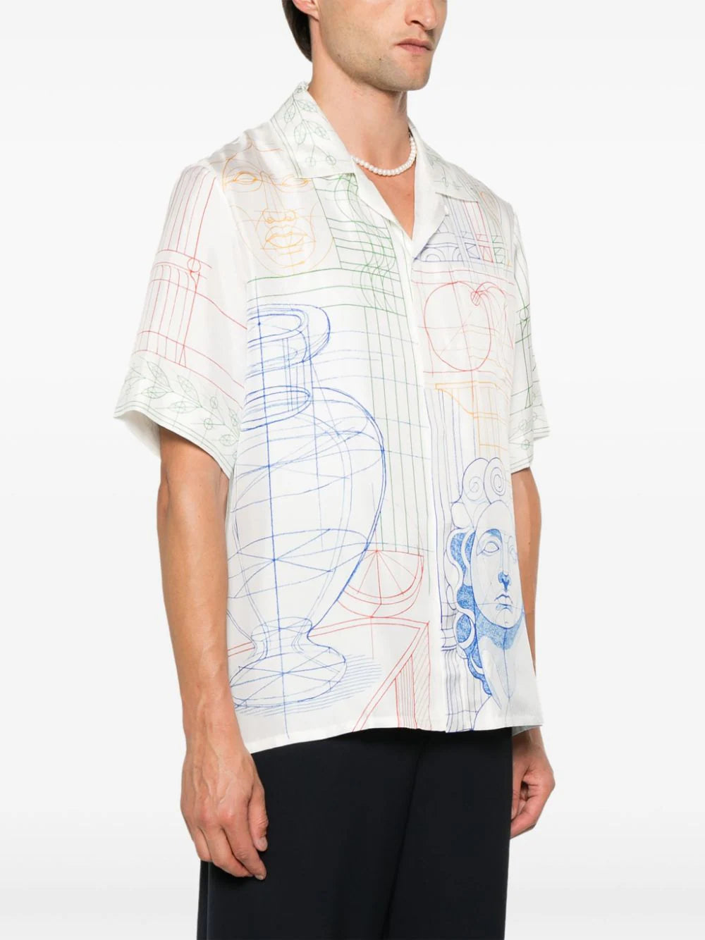 Casablanca silk Cuban shirt