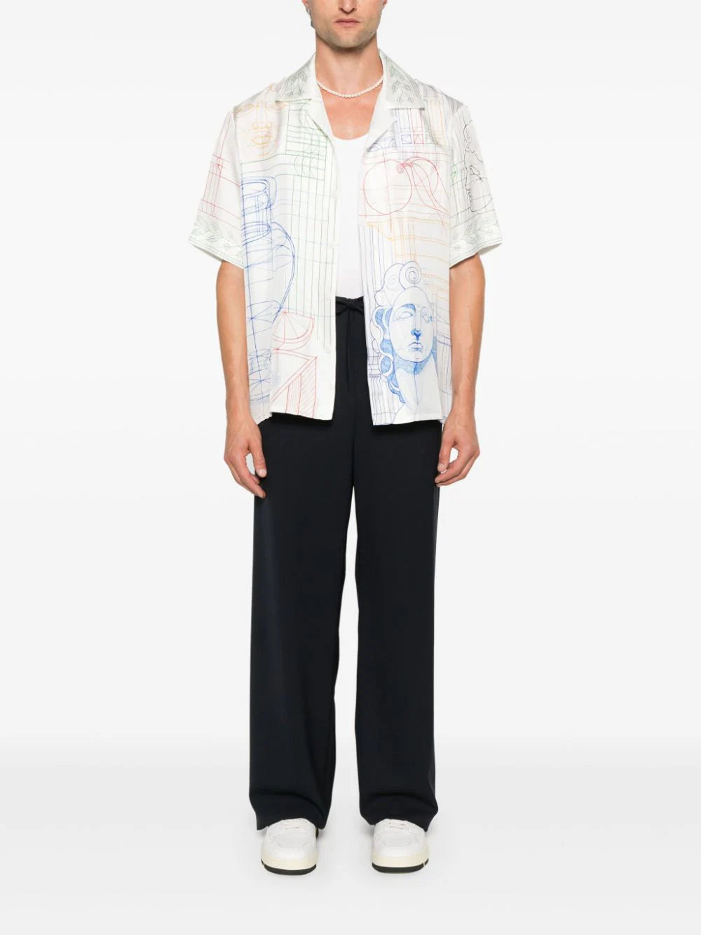 Casablanca silk Cuban shirt