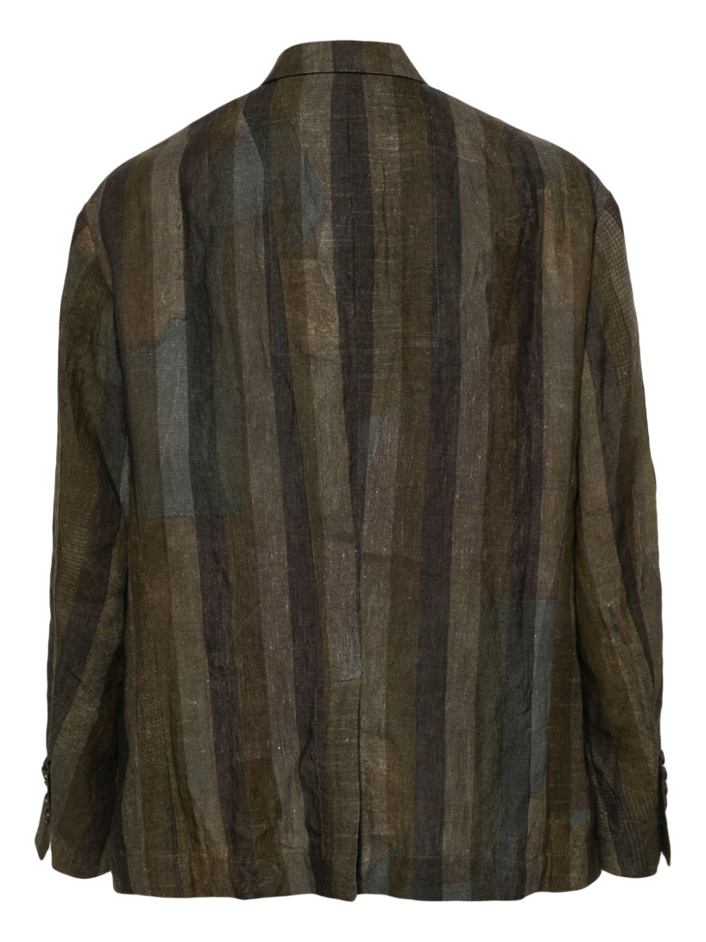 Ziggy Chen  3B multi-print blazer