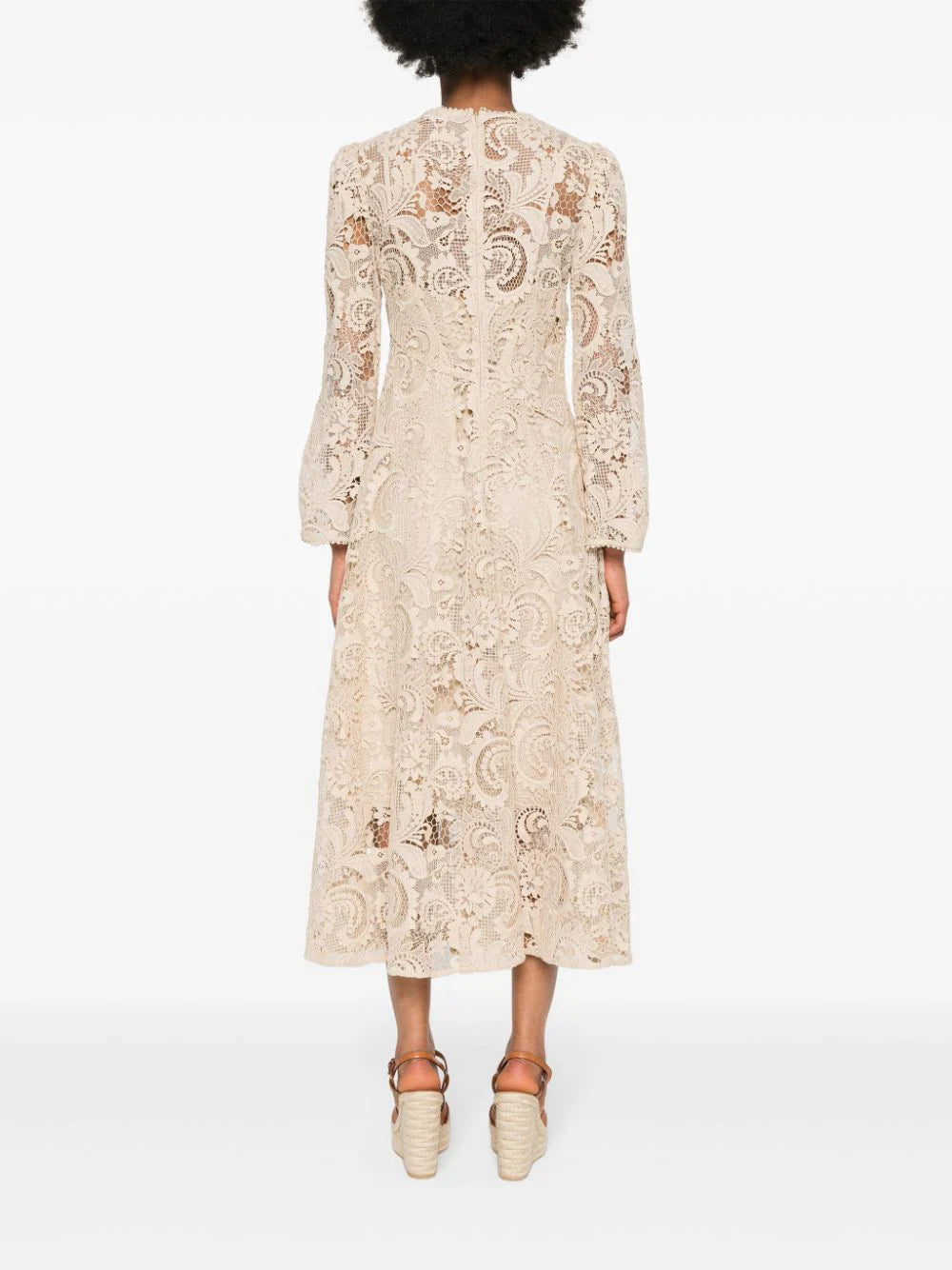 ZIMMERMANN  Waverly lace midi dress