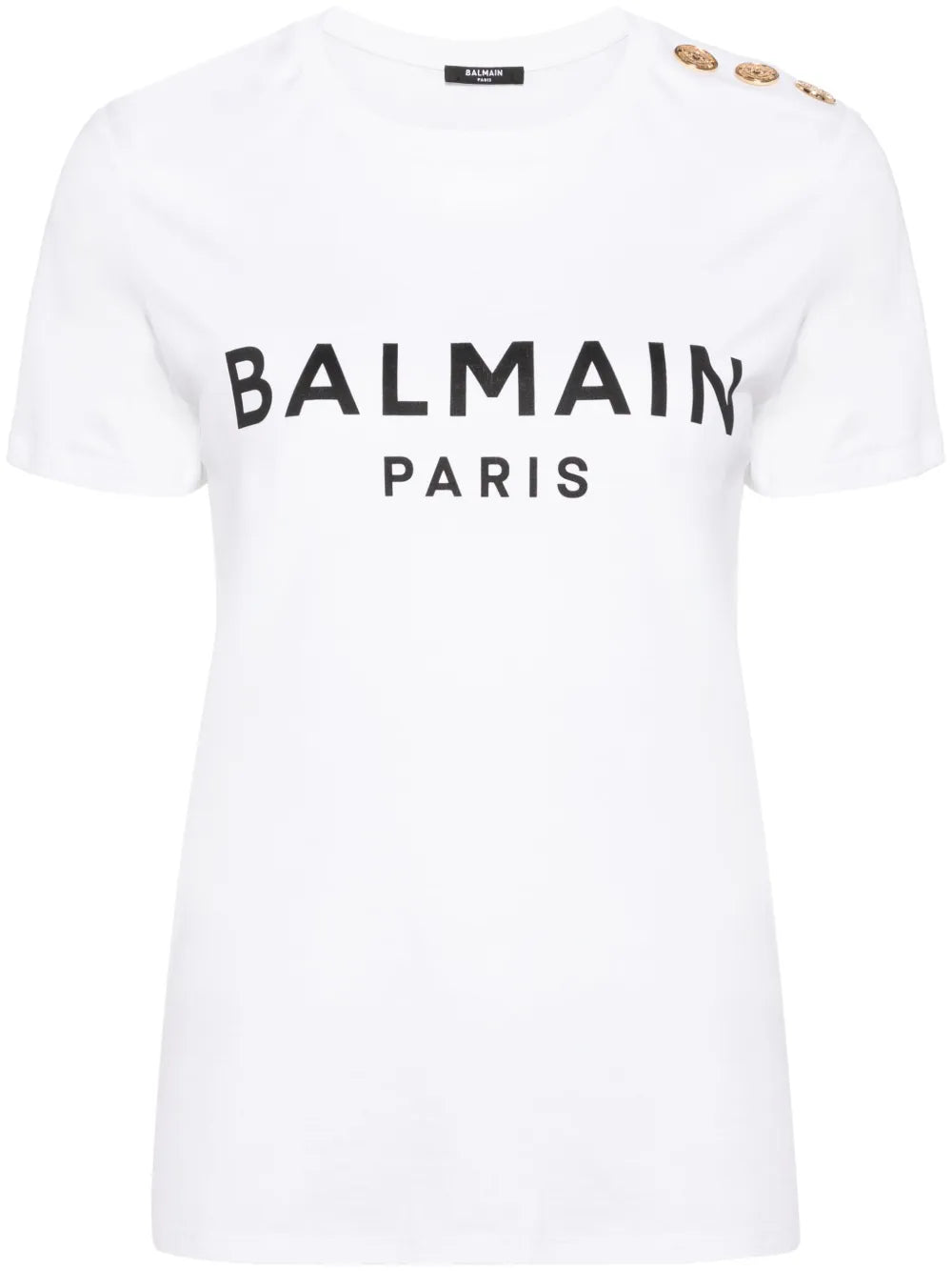 Balmain  logo-print cotton T-shirt