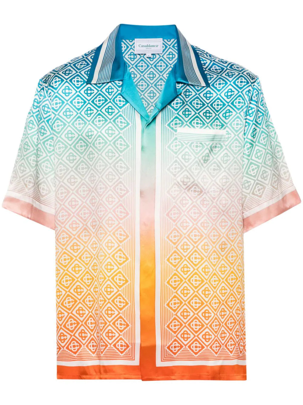 Casablanca  Diamond Monogram silk shirt