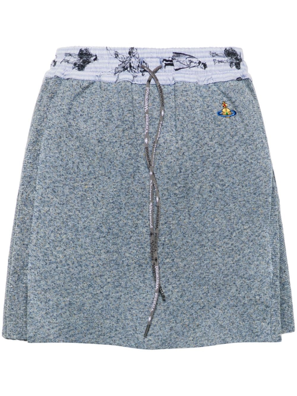 Vivienne Westwood  Kilt Bea Orb-embroidered mini skirt