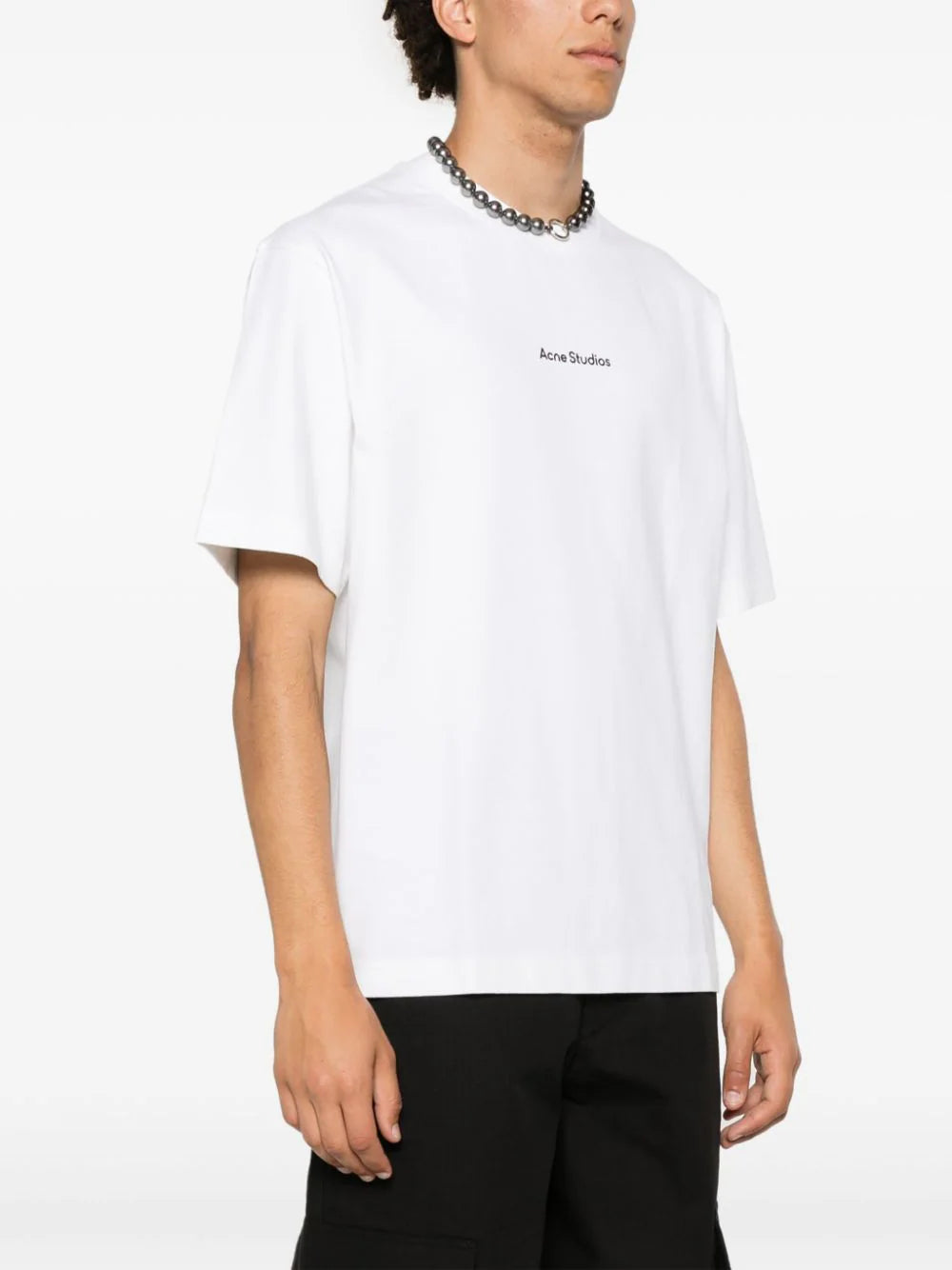 Acne Studios  logo-print cotton T-shirt