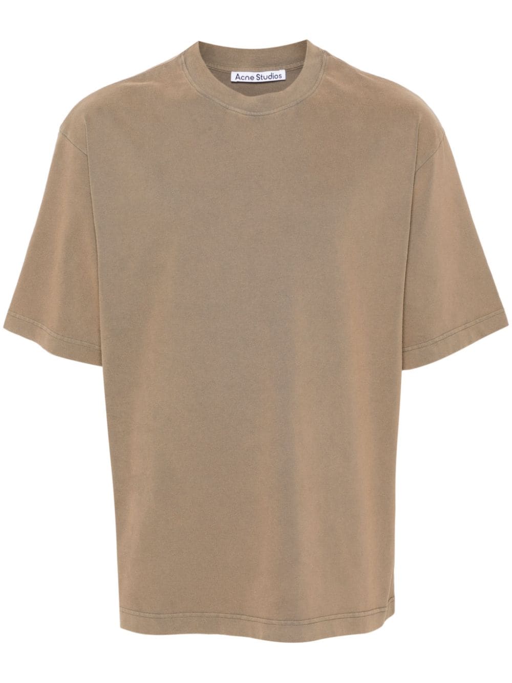 Acne Studios  logo-appliqué cotton T-shirt