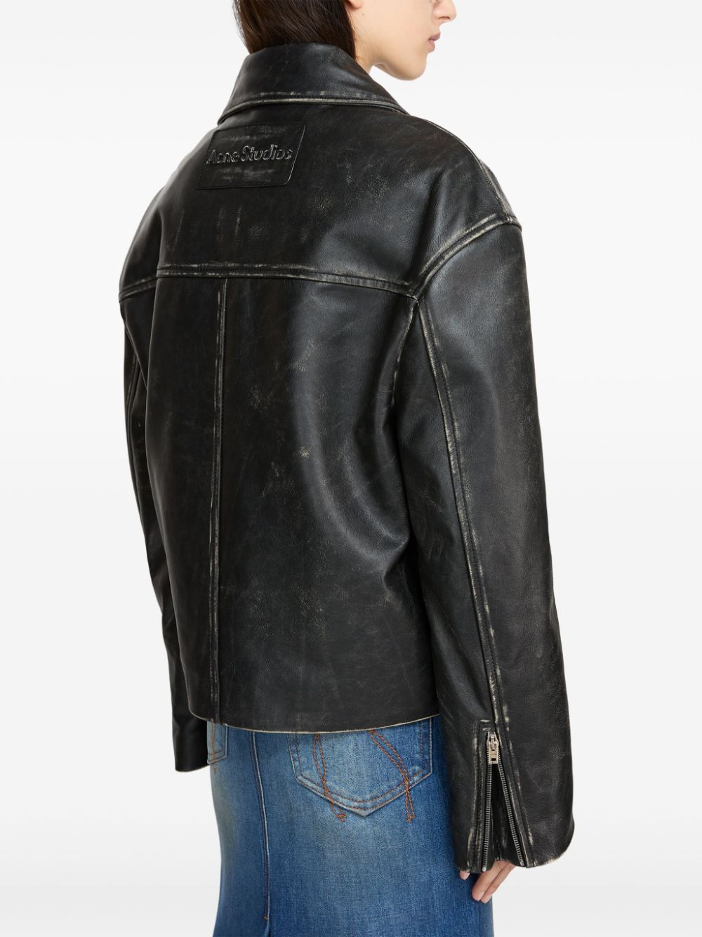 Acne Studios leather jacket - Image 4