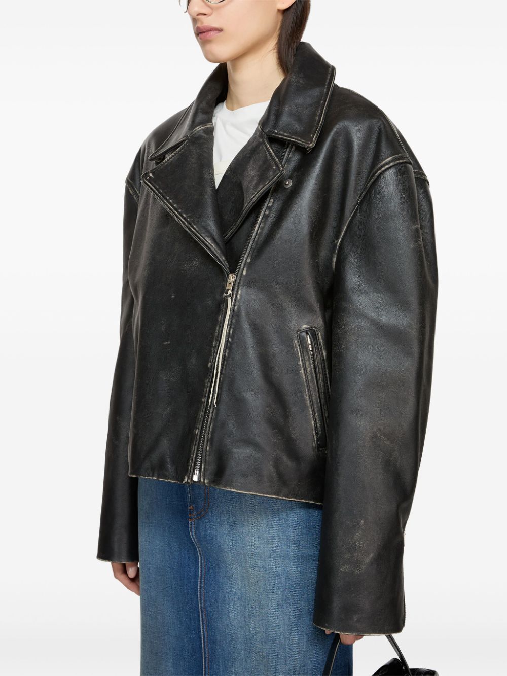 Acne Studios leather jacket - Image 3