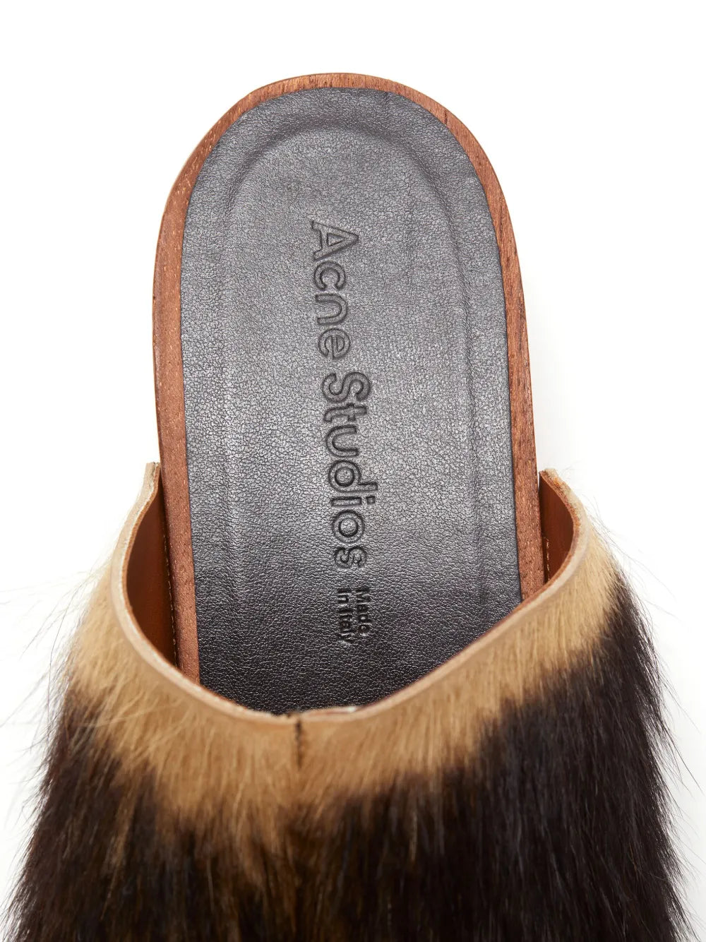 Acne Studios  70mm wood clogs