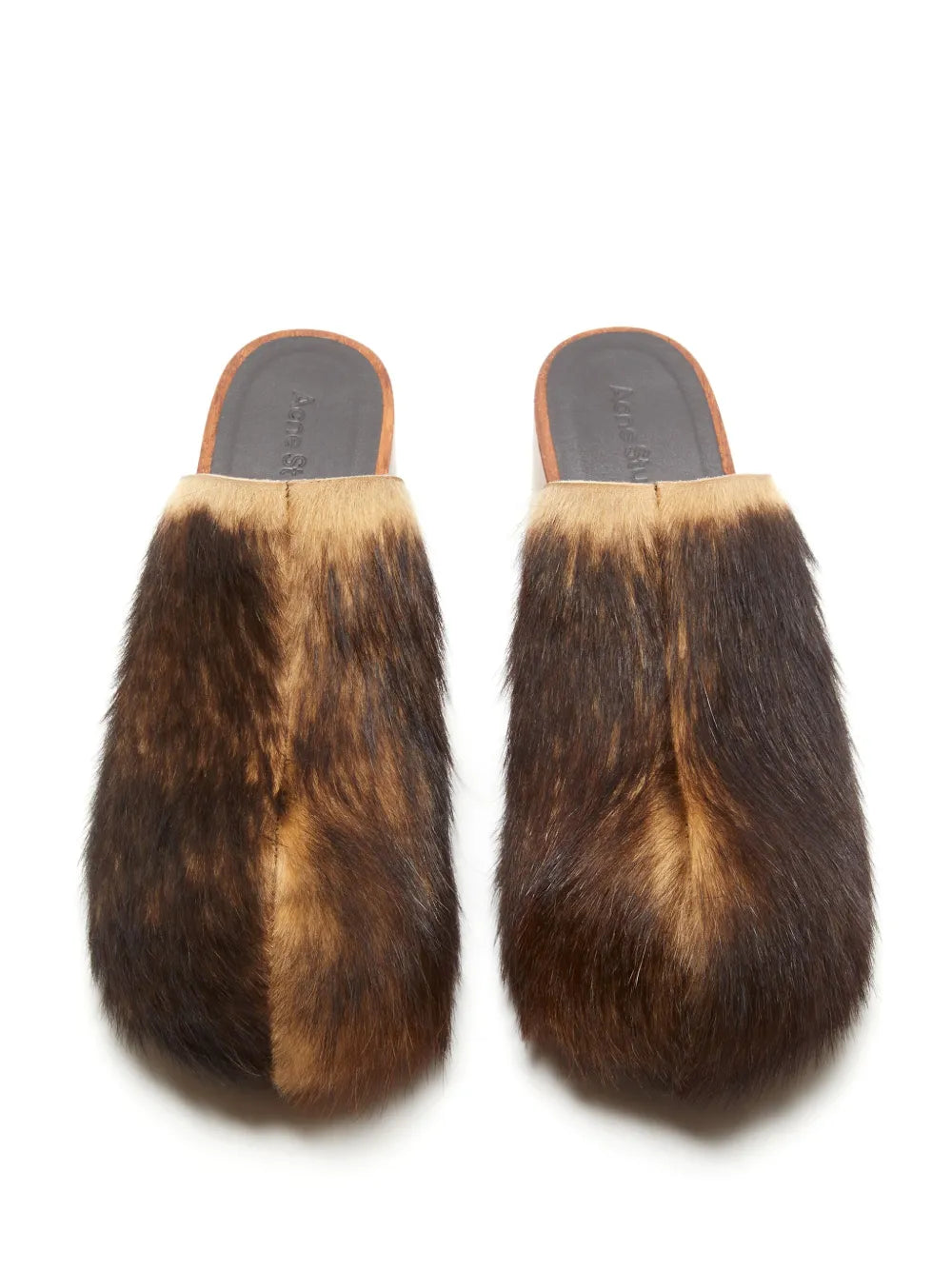 Acne Studios  70mm wood clogs