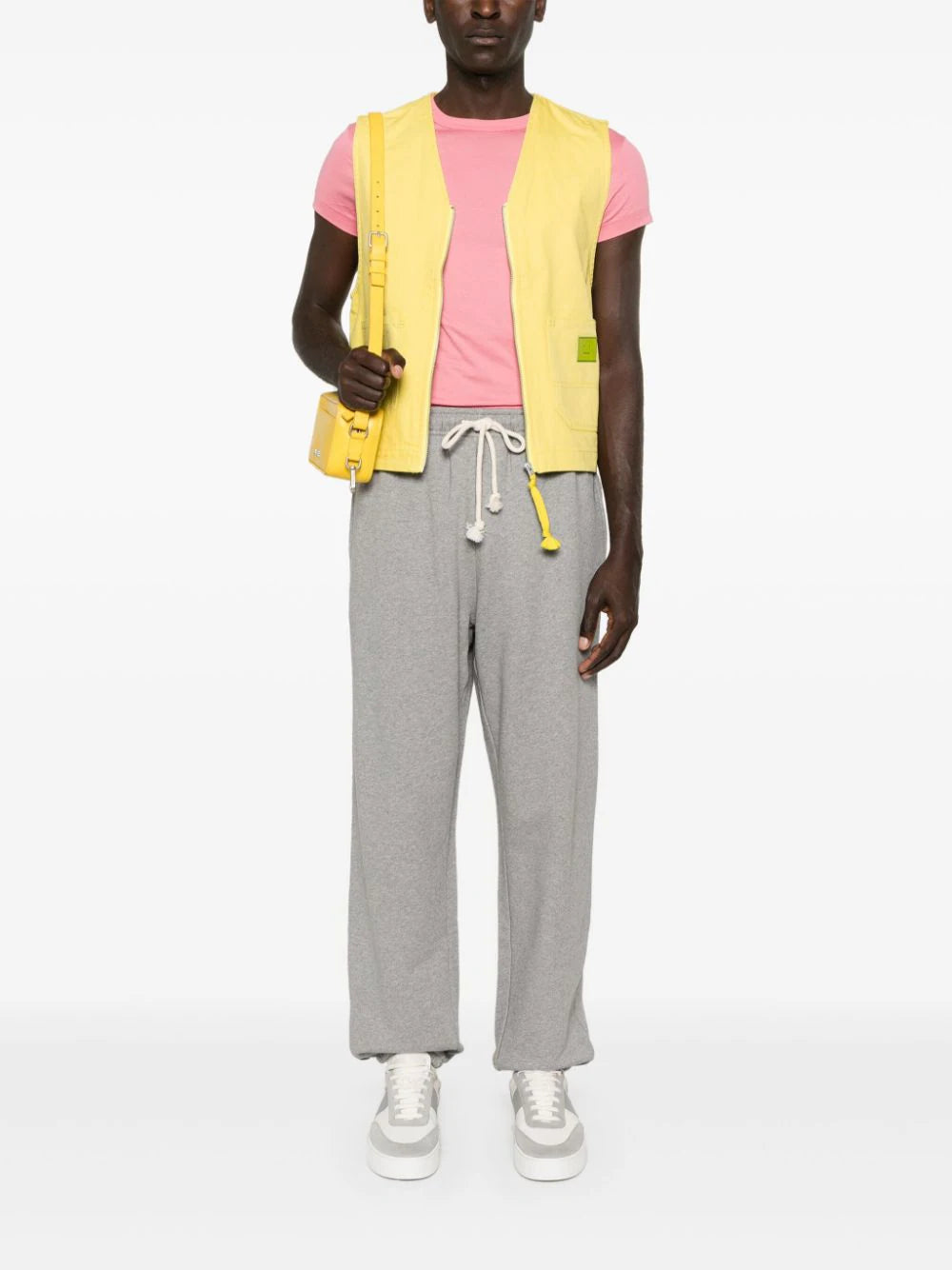 Acne Studios  Face logo-appliqué cotton gilet