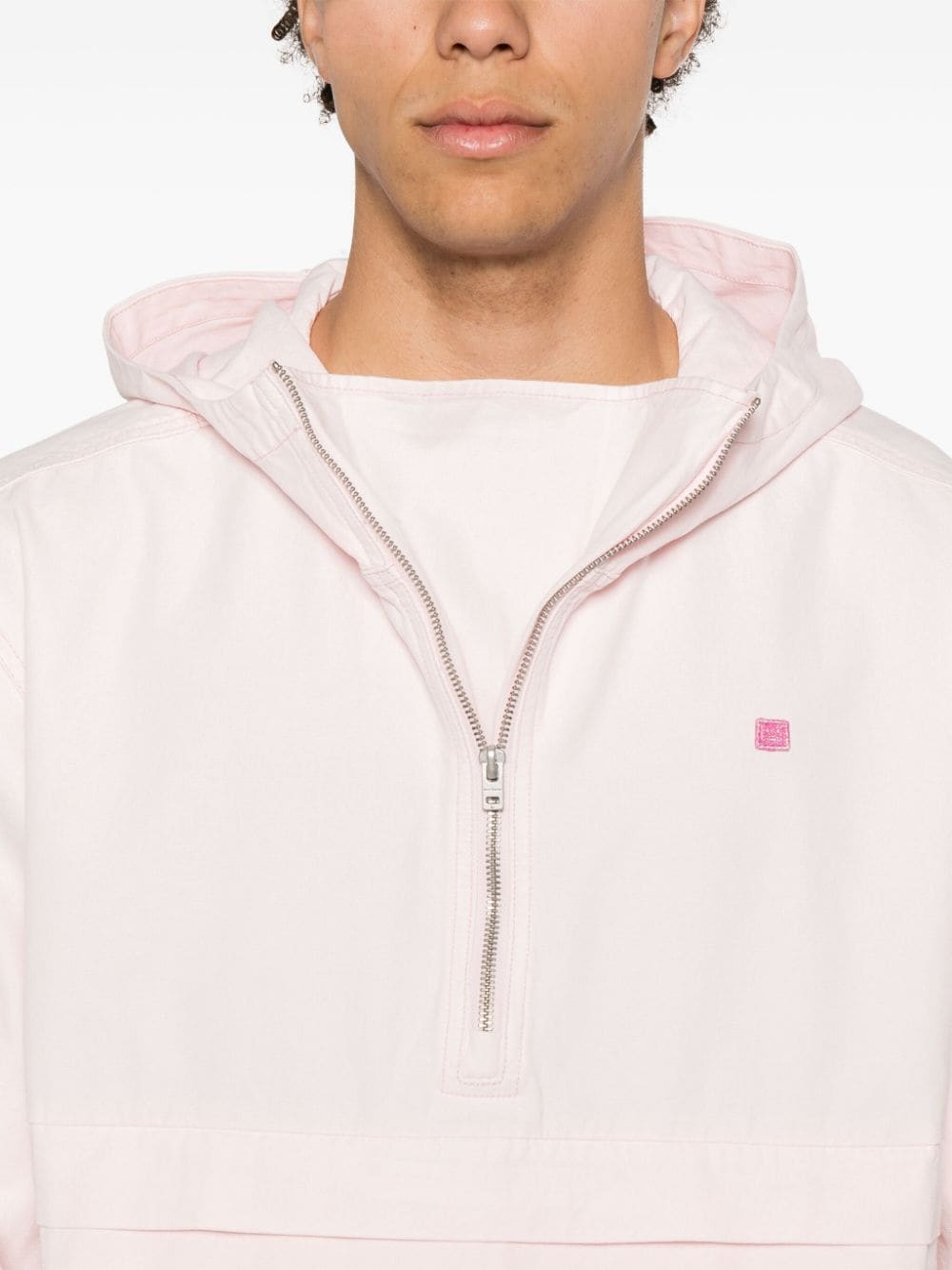 Acne Studios face-patch hooded jacket