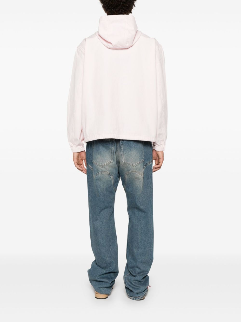 Acne Studios face-patch hooded jacket