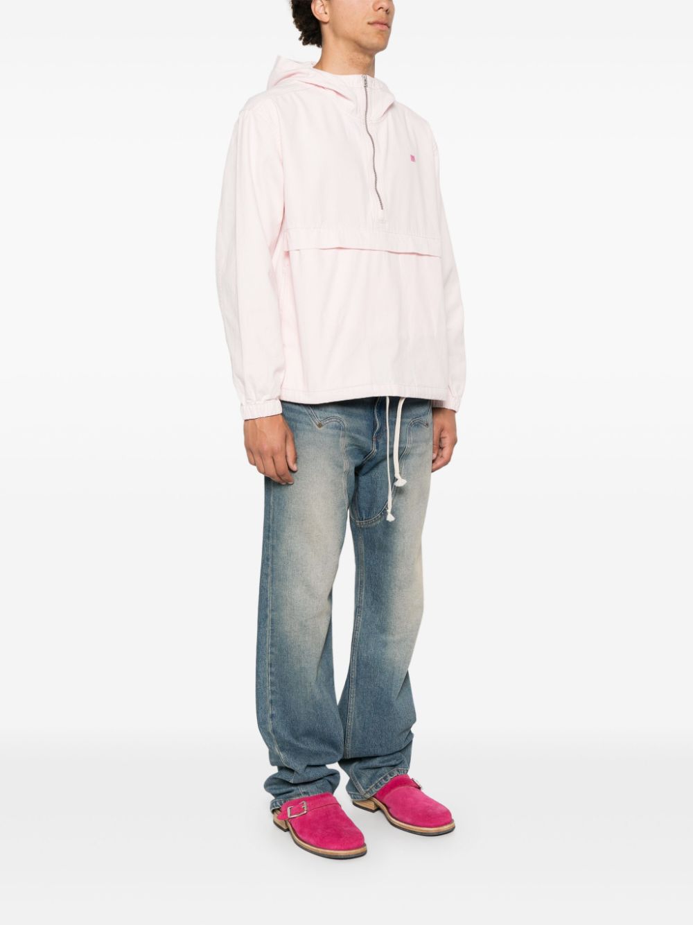 Acne Studios face-patch hooded jacket