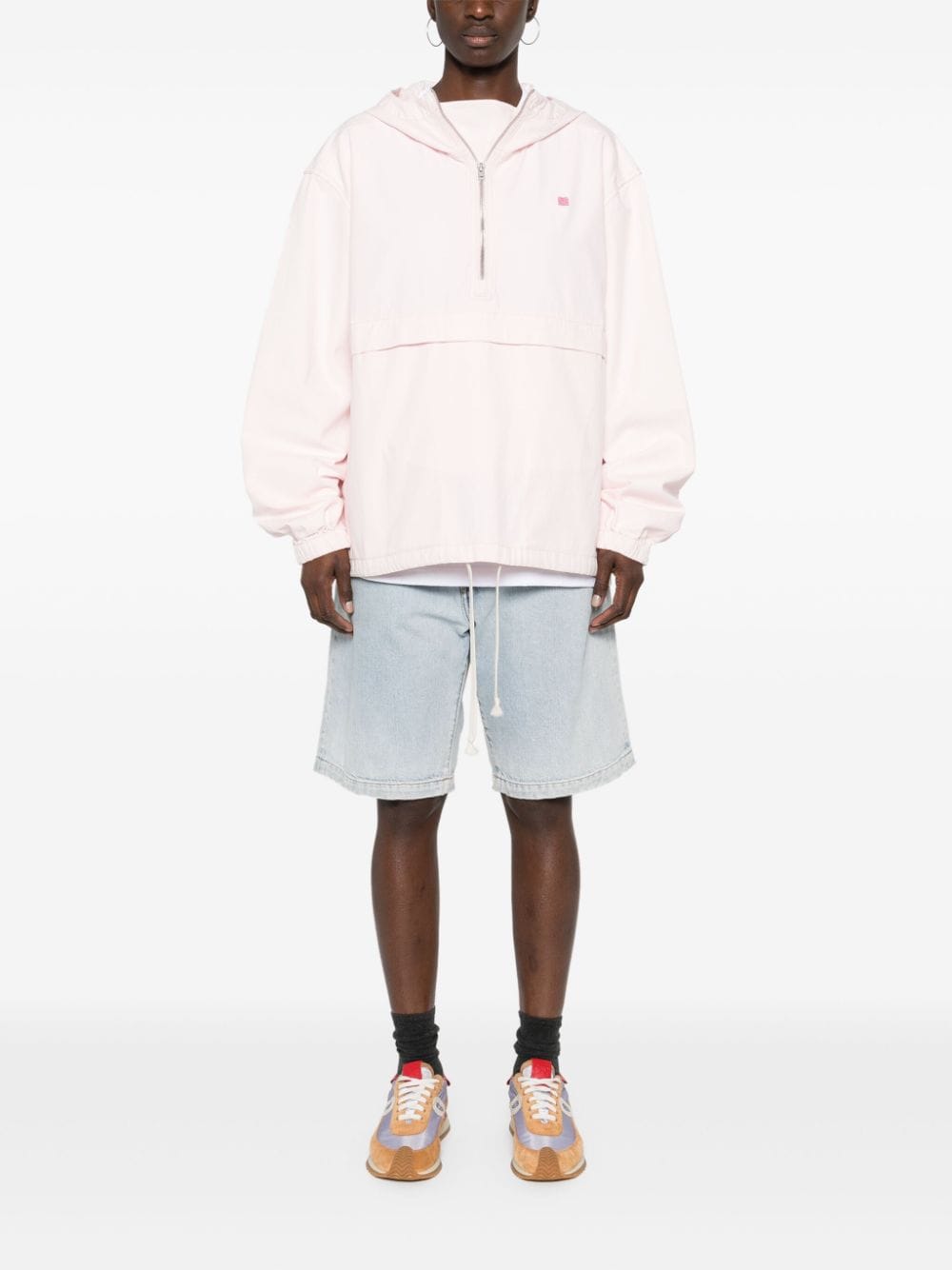 Acne Studios face-patch hooded jacket
