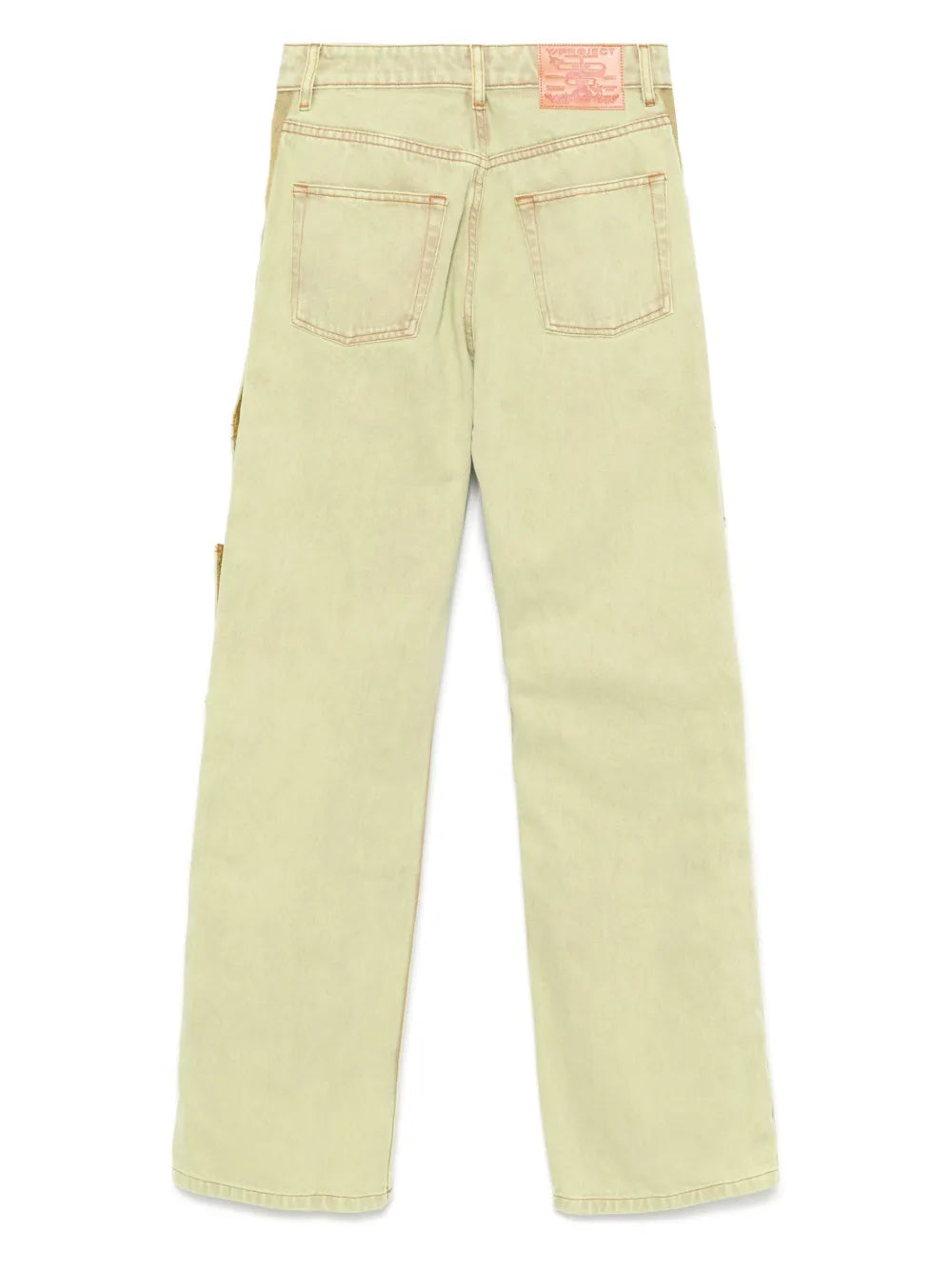 Y/Project  panelled straight jeans