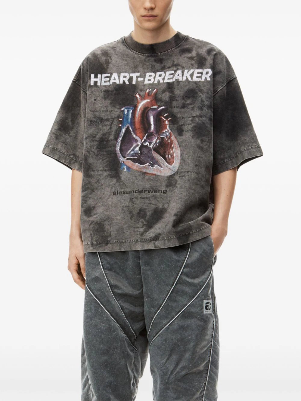Alexander Wang  Heartbreaker graphic-print cotton T-shirt