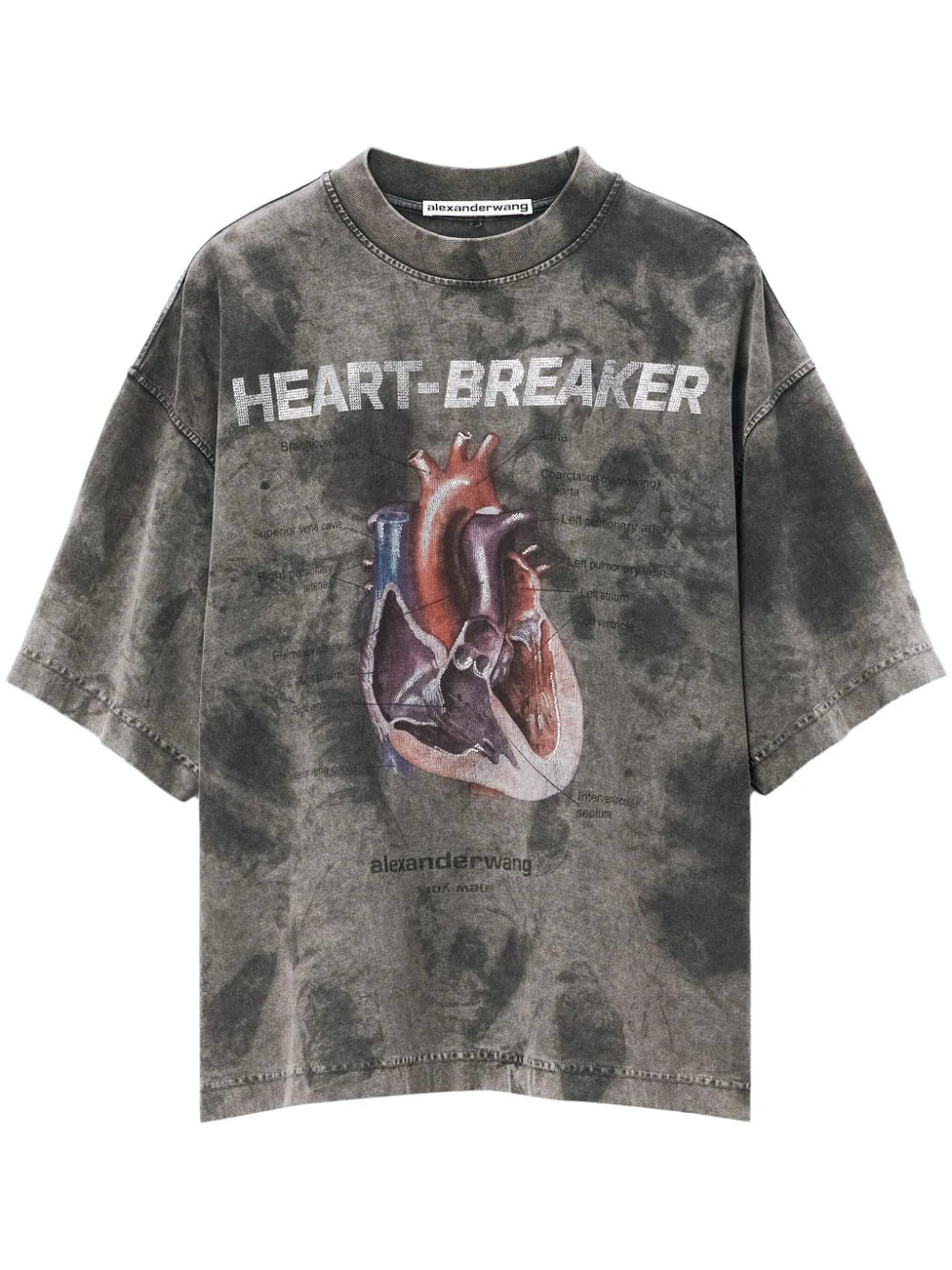 Alexander Wang  Heartbreaker graphic-print cotton T-shirt