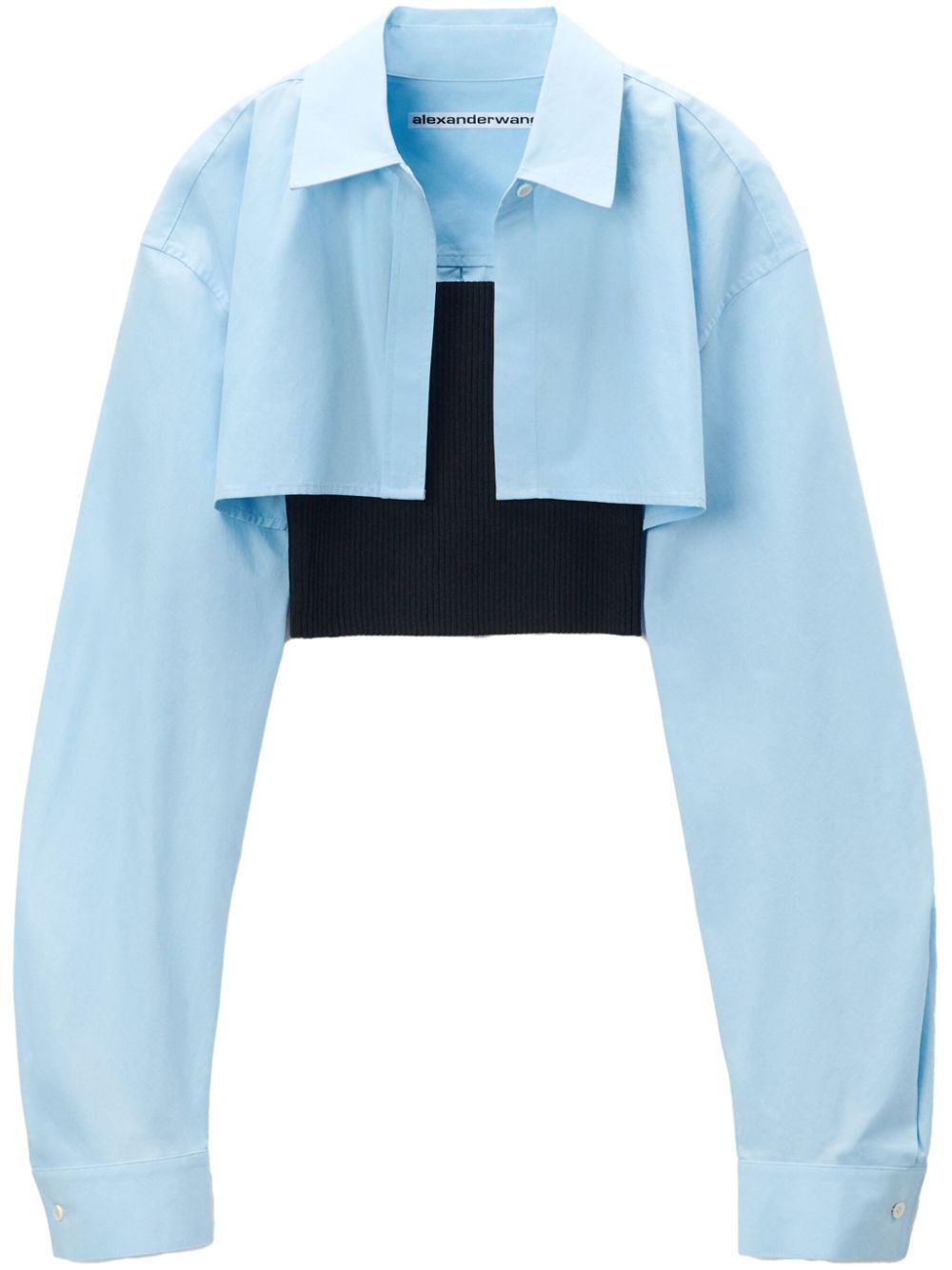 Alexander Wang  Pre-styled two-piece shirt