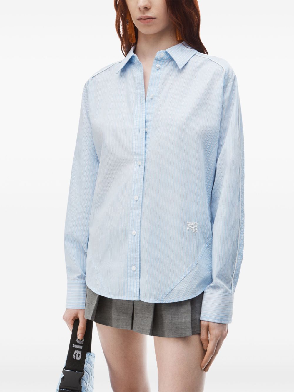 Alexander Wang striped cotton shirt