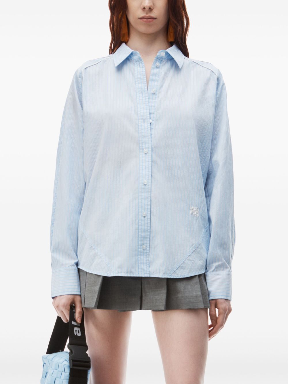 Alexander Wang striped cotton shirt